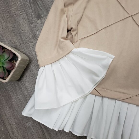 Molly Bracken Lili Sidonio Faux Layer Top Sz XS - Picture 3 of 6